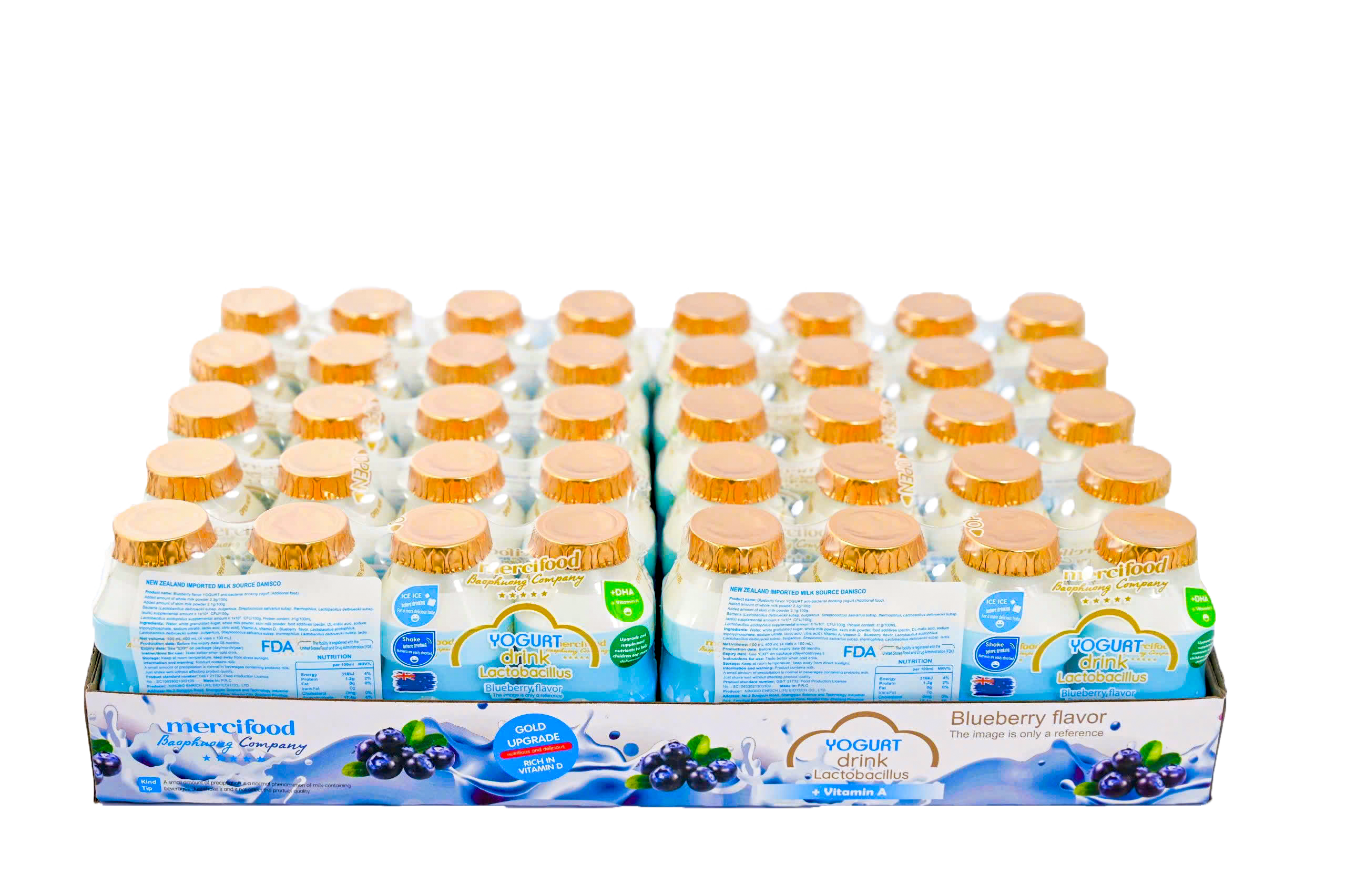 Sữa chua uống yogurt mercifood lợi khuẩn 100ml