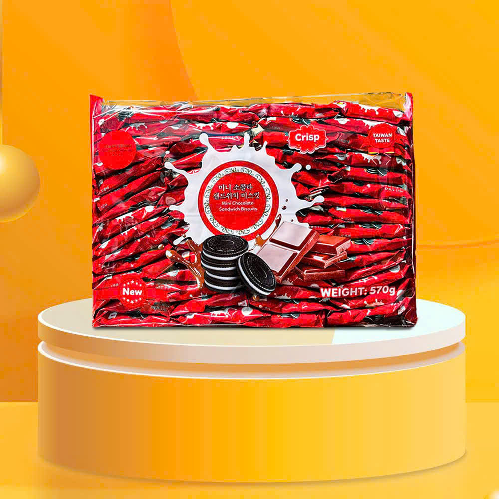 Bánh quy oreo mini 570g vị socola bánh quy nhập khẩu.