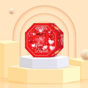 Bánh quy lát mỏng hộp bát giác giấy 24 x 208g,