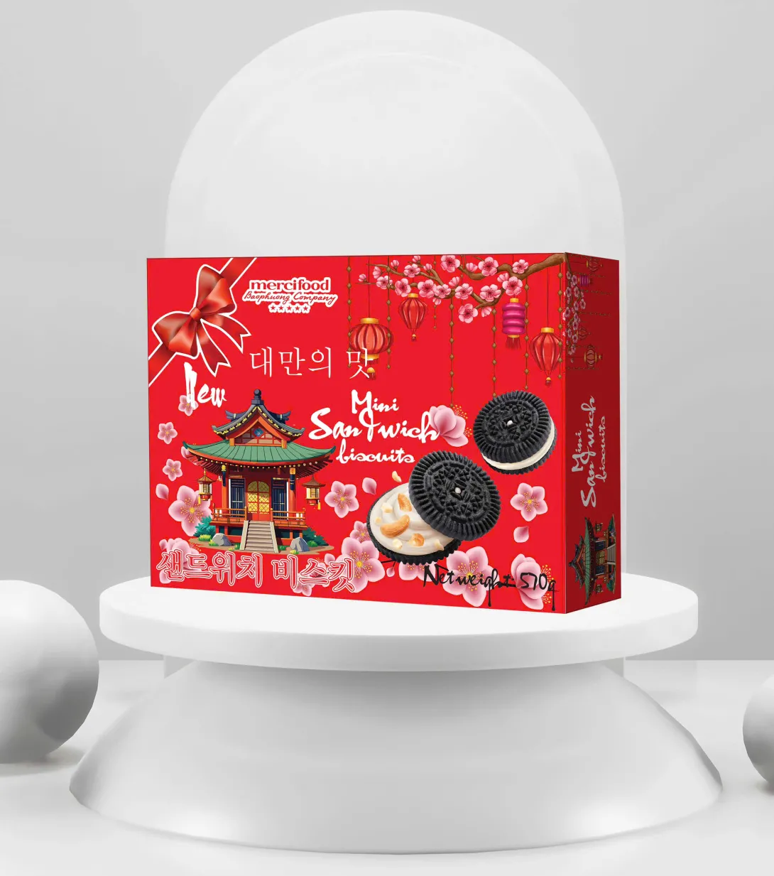 Bánh quy oreo mini hộp giấy 12 X 570g 