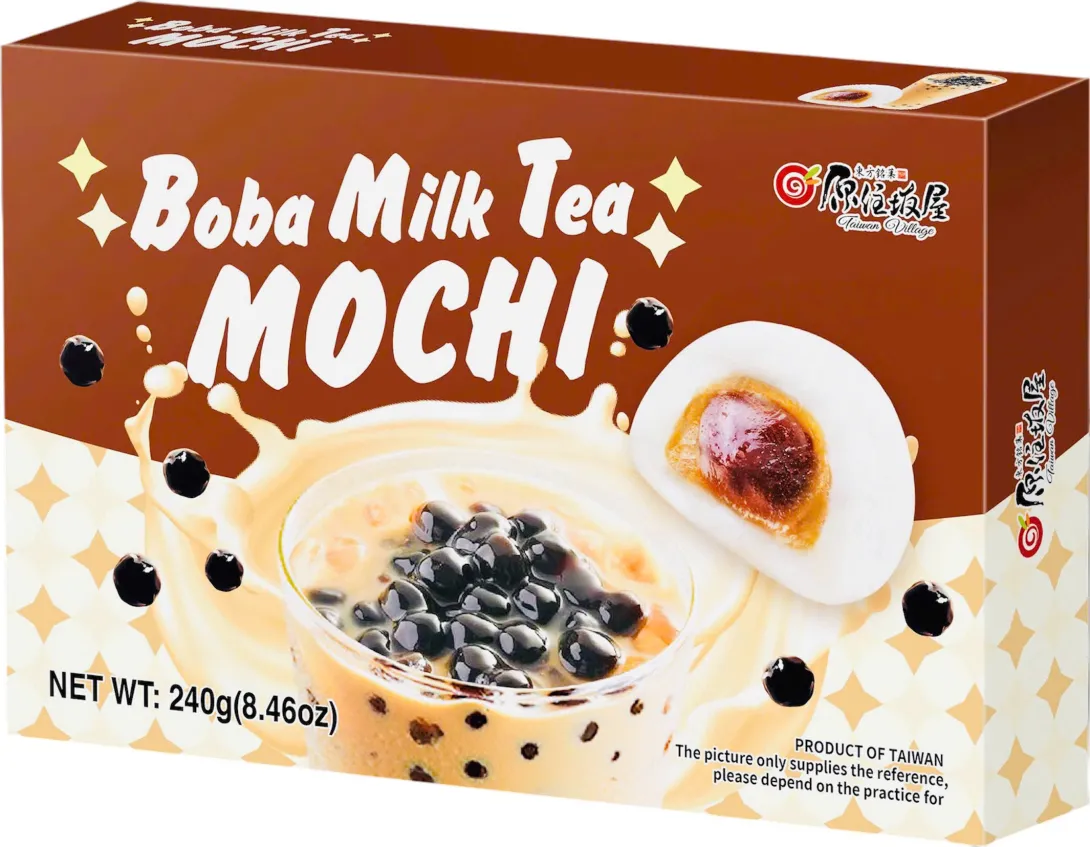 Bánh mochi hộp 240g vị trà sữa