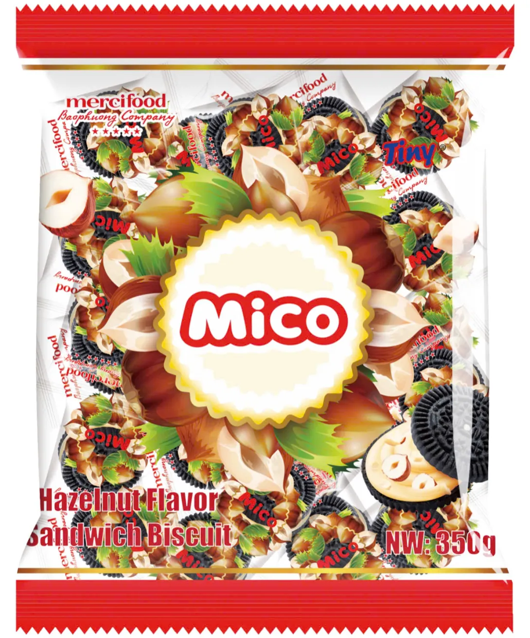 Bánh quy oreo kẹp hạt điều 350g